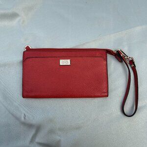 Coach Orange Wristlet